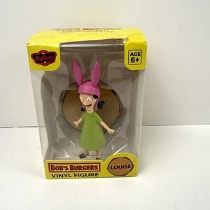 Bob's Burgers‎ "LOUISE" 4.01" Vinyl Figure w/ stand by CULTUREFLY NEW